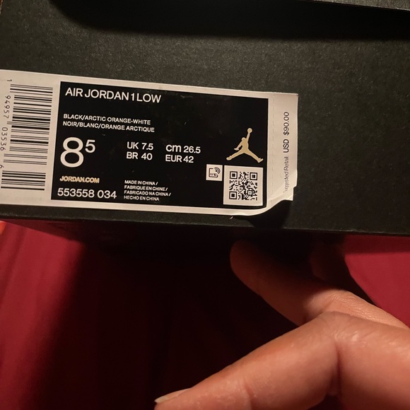 Nike air Jordan low 1 low - Picture 2 of 2